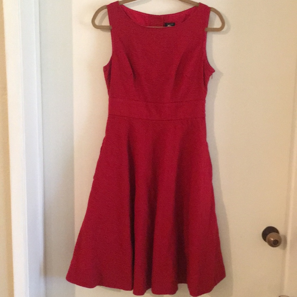 Red Cotton Dress